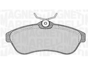 MAGNETI MARELLI 363916060587 stabdžių trinkelių rinkinys, diskinis stabdys 
 Techninės priežiūros dalys -> Papildomas remontas
425237