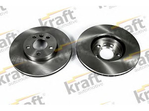 KRAFT AUTOMOTIVE 6040410 stabdžių diskas 
 Stabdžių sistema -> Diskinis stabdys -> Stabdžių diskas
1141782, 7D0 615 301, 7D0 615 301 B