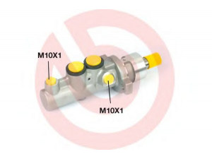 BREMBO M 54 005 pagrindinis cilindras, stabdžiai 
 Stabdžių sistema -> Pagrindinis stabdžių cilindras
MR249087, MR249720, 010517, 24212217183