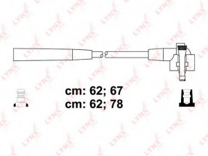 LYNXauto SPE5106 uždegimo laido komplektas
1037294, 6486347, 6831204