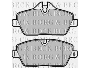 BORG & BECK BBP1926 stabdžių trinkelių rinkinys, diskinis stabdys 
 Techninės priežiūros dalys -> Papildomas remontas
34116767143, 34116767144, 34116767147