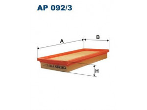 FILTRON AP092/3 oro filtras 
 Filtrai -> Oro filtras
46783544, 51775340, 51806865