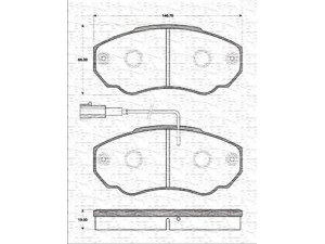 MAGNETI MARELLI 363702161241 stabdžių trinkelių rinkinys, diskinis stabdys 
 Techninės priežiūros dalys -> Papildomas remontas
425243, 77362219, 77364014, 9949409