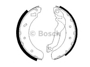 BOSCH 0 986 487 241 stabdžių trinkelių komplektas 
 Techninės priežiūros dalys -> Papildomas remontas
6500945, 91AB 2200 MA