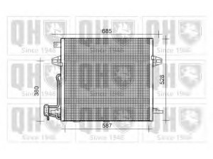 QUINTON HAZELL QCN600 kondensatorius, oro kondicionierius
251 500 0054