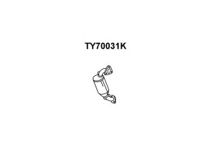 VENEPORTE TY70031K katalizatoriaus keitiklis
2505133040