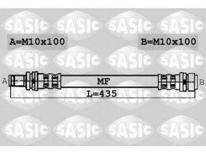 SASIC 6606192 stabdžių žarnelė 
 Stabdžių sistema -> Stabdžių žarnelės
1349854, 1424802