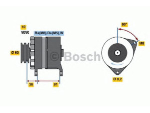 BOSCH 0 986 034 010 kintamosios srovės generatorius 
 Elektros įranga -> Kint. sr. generatorius/dalys -> Kintamosios srovės generatorius
019 2158 R, 1005284, 5021188, R85GX 10300 GA