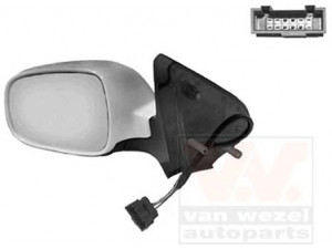 VAN WEZEL 5825807 išorinis veidrodėlis 
 Kėbulas -> Keleivių kabina -> Veidrodėlis
6N0857537GRU, 6N1857507H+521J, 6N1857507H01C