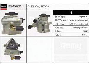 DELCO REMY DSP5235 hidraulinis siurblys, vairo sistema 
 Vairavimas -> Vairo pavara/siurblys
8D0 145 155 Q, 8D0 145 155 QX, 8D0 145 156 K