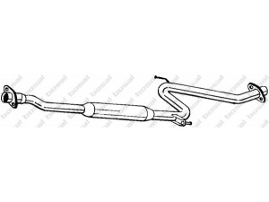 BOSAL 283-085 vidurinis duslintuvas 
 Išmetimo sistema -> Duslintuvas
17420-74150, 17420-74151