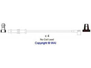 WAIglobal SL491 uždegimo laido komplektas