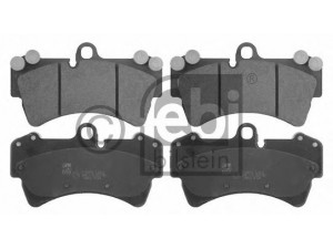 FEBI BILSTEIN 16460 stabdžių trinkelių rinkinys, diskinis stabdys 
 Techninės priežiūros dalys -> Papildomas remontas
7L0 698 151 E, 7L0 698 151 G, 7L0 698 151 J