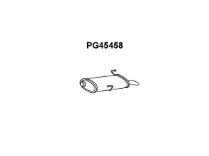VENEPORTE PG45458 galinis duslintuvas 
 Išmetimo sistema -> Duslintuvas
1726PX, 1726VN, 1726VX