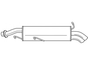 AKS DASIS SG46604 galinis duslintuvas