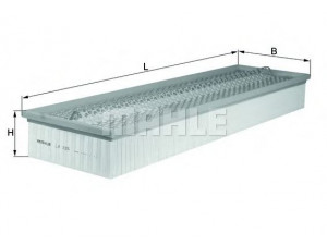 KNECHT LX 335 oro filtras 
 Filtrai -> Oro filtras
0020949304, 0020949504, 0040944104