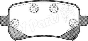 IPS Parts IBR-1089 stabdžių trinkelių rinkinys, diskinis stabdys 
 Techninės priežiūros dalys -> Papildomas remontas
68029887AB, 68044761AA, 68192439AB