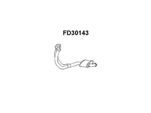 VENEPORTE FD30143 priekinis duslintuvas 
 Išmetimo sistema -> Duslintuvas
5029000, 6504752, 6821346