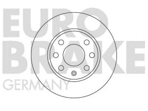 EUROBRAKE 5815203605 stabdžių diskas 
 Dviratė transporto priemonės -> Stabdžių sistema -> Stabdžių diskai / priedai
569028, 90008003, 90086193