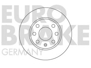 EUROBRAKE 5815203605 stabdžių diskas 
 Stabdžių sistema -> Diskinis stabdys -> Stabdžių diskas
569028, 90008003, 90086193