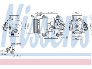 NISSENS 89089 kompresorius, oro kondicionierius 
 Oro kondicionavimas -> Kompresorius/dalys
0002301411, 0022304811, 12303611