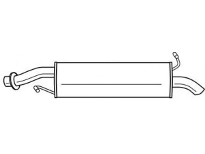 AKS DASIS SG45676 galinis duslintuvas