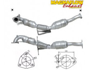 MAGNAFLOW 79206D katalizatoriaus keitiklis 
 Išmetimo sistema -> Katalizatoriaus keitiklis
8603342