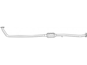 AKS DASIS SG70114 katalizatoriaus keitiklis