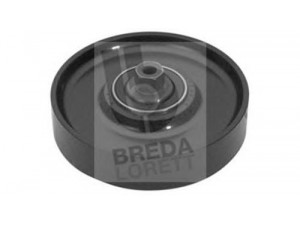BREDA  LORETT TOA3378 kreipiantysis skriemulys, V formos rumbuotas diržas 
 Diržinė pavara -> V formos rumbuotas diržas/komplektas -> Laisvasis/kreipiamasis skriemulys
00 005 751 21, 5751-21, 5751.21