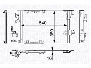 MAGNETI MARELLI 350203703000 kondensatorius, oro kondicionierius 
 Oro kondicionavimas -> Kondensatorius
18 50 055, 18 50 057, 18 50 074