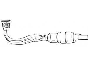 AKS DASIS SG53128 katalizatoriaus keitiklis