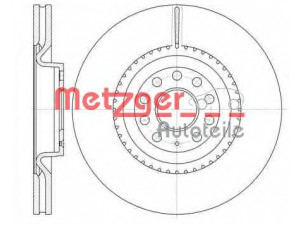 METZGER 6791.10 stabdžių diskas 
 Dviratė transporto priemonės -> Stabdžių sistema -> Stabdžių diskai / priedai
1K0 615 301AB, 1K0 615 301M