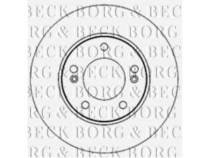 BORG & BECK BBD5189 stabdžių diskas 
 Stabdžių sistema -> Diskinis stabdys -> Stabdžių diskas
4144121000, 4144121001, 4144121001