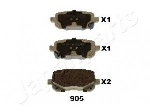 JAPANPARTS PP-905AF stabdžių trinkelių rinkinys, diskinis stabdys 
 Techninės priežiūros dalys -> Papildomas remontas
68029887AB, 68044761AA, 68192439AB