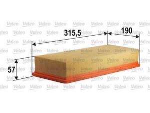 VALEO 585394 oro filtras 
 Techninės priežiūros dalys -> Techninės priežiūros intervalai
1120940104, 1120940204