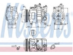 NISSENS 89049 kompresorius, oro kondicionierius 
 Oro kondicionavimas -> Kompresorius/dalys
4B0.260.805 J, 8E0.260.805 C