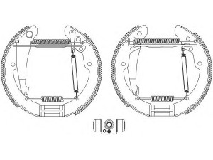 HELLA PAGID 8DB 355 004-461 stabdžių trinkelių komplektas 
 Techninės priežiūros dalys -> Papildomas remontas
1J0609525, 1J0698525, 1J0698525B