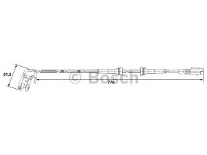 BOSCH 0 265 007 780 jutiklis, rato greitis 
 Elektros įranga -> Jutikliai
4545 C3, 96 526 969, 4545 C3, 96 526 969