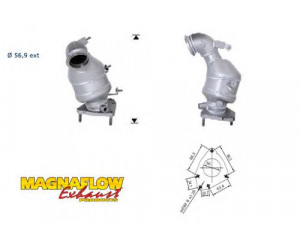 MAGNAFLOW 65809D katalizatoriaus keitiklis 
 Išmetimo sistema -> Katalizatoriaus keitiklis
55187600, 5850125, 855194