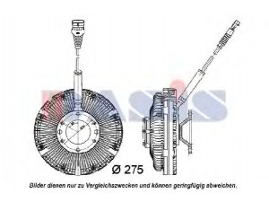 AKS DASIS 298043N sankaba, radiatoriaus ventiliatorius 
 Aušinimo sistema -> Radiatoriaus ventiliatorius
1737460, 1742083, 1806713