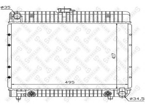 STELLOX 10-25094-SX radiatorius, variklio aušinimas 
 Aušinimo sistema -> Radiatorius/alyvos aušintuvas -> Radiatorius/dalys
1235003503, 1235003703, 1235003903