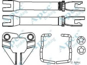 APEC braking ADB3027 stabdžių reguliatorius 
 Stabdžių sistema -> Būgninis stabdys -> Reguliatorius/dalys