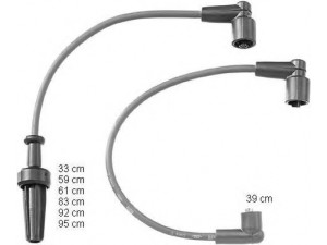 BERU ZEF1164 uždegimo laido komplektas 
 Kibirkšties / kaitinamasis uždegimas -> Uždegimo laidai/jungtys
5967 H2