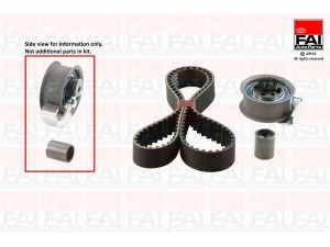 FAI AutoParts TBK162 paskirstymo diržo komplektas 
 Techninės priežiūros dalys -> Papildomas remontas