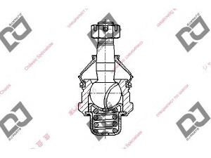 DJ PARTS DB1223 atramos/vairo trauklė 
 Ašies montavimas/vairavimo mechanizmas/ratai -> Sujungimai -> Atramos/vairo trauklė
43308-12030, 43308-19035, 4330812030