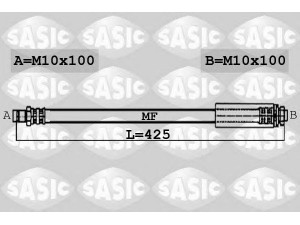SASIC 6606177 stabdžių žarnelė 
 Stabdžių sistema -> Stabdžių žarnelės
60698796