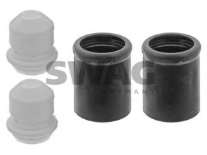 SWAG 30 56 0015 apsauginio dangtelio komplektas, amortizatorius 
 Ašies montavimas/vairavimo mechanizmas/ratai -> Montavimas, pakabos statramstis