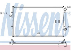 NISSENS 652461 radiatorius, variklio aušinimas 
 Aušinimo sistema -> Radiatorius/alyvos aušintuvas -> Radiatorius/dalys
1H0.121.253 BC, 1H0.121.253 BL