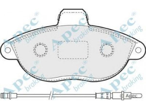APEC braking PAD935 stabdžių trinkelių rinkinys, diskinis stabdys 
 Techninės priežiūros dalys -> Papildomas remontas
425126, 425150, 425454, 71711135