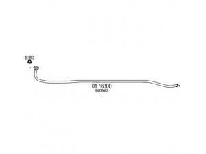 MTS 01.16300 išleidimo kolektorius 
 Išmetimo sistema -> Išmetimo vamzdžiai
95635692